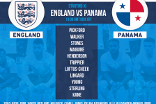 England team v Panama World Cup 2018