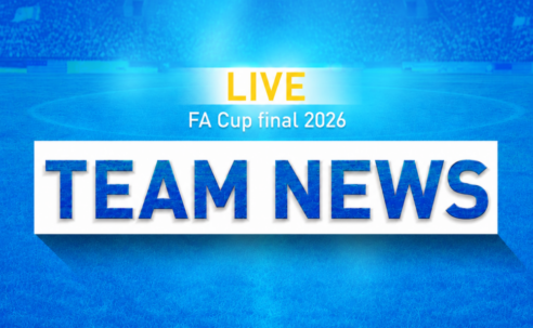 Chelsea vs Manchester City teams confirmed for the FA Cup final at Wembley
