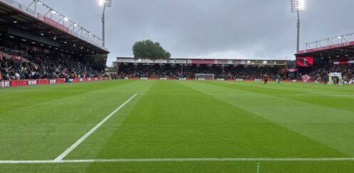 Vitality Stadium before Bournemouth v Liverpool