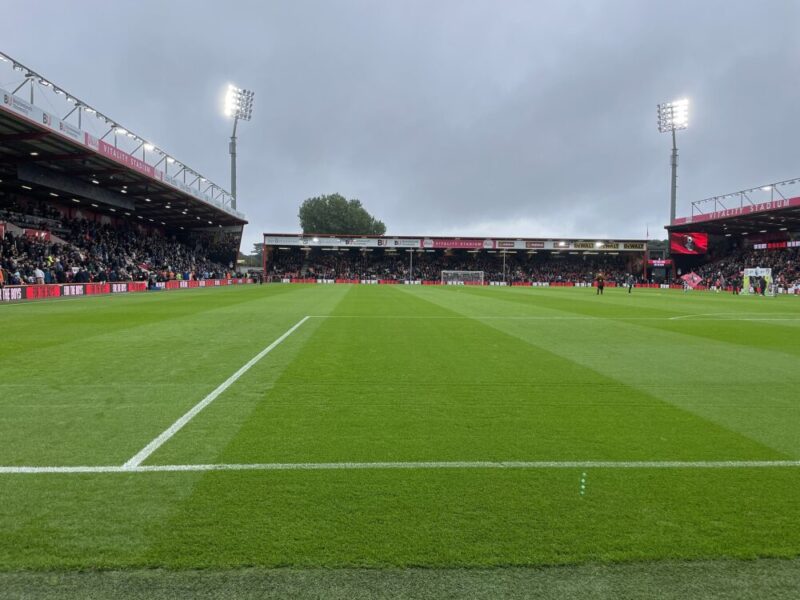 Vitality Stadium before Bournemouth v Liverpool
