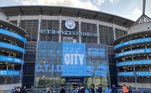 Etihad Stadium, home of Manchester City