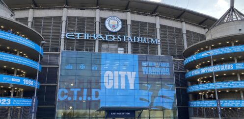 Etihad Stadium, home of Manchester City
