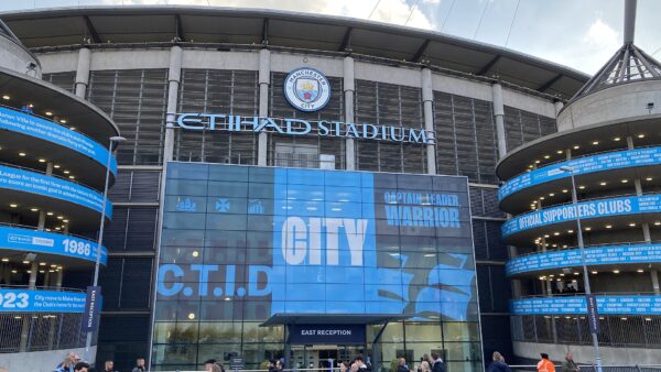 Etihad Stadium, home of Manchester City