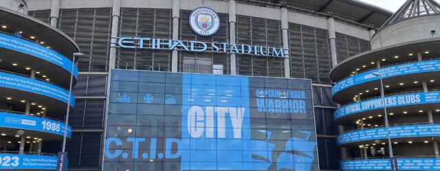 Etihad Stadium, home of Manchester City