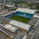 Aerial view of Elland Road ahead of Leeds United vs Manchester United in the Premier League.