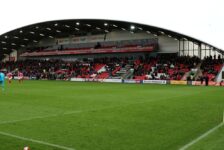 Highbury Stadium, home of Fleetwood Town, where Arsenal suffered a historic Carabao Cup defeat.